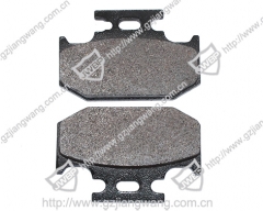 Motorcycle brake pad 3223